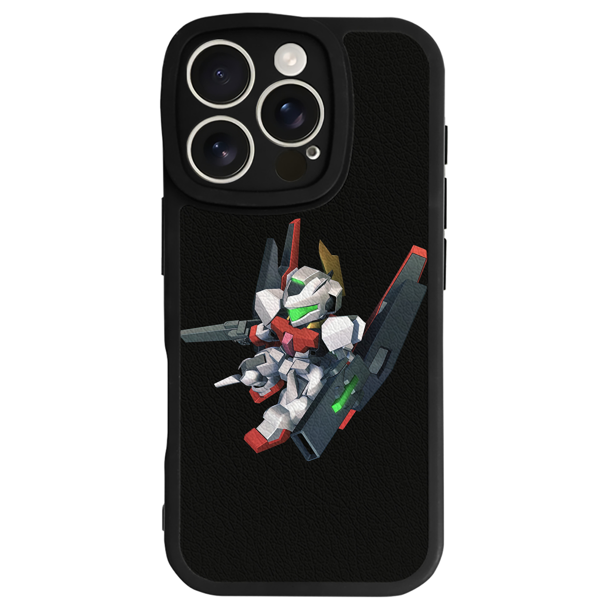 （画像用） 機動戦士ガンダム Mobile Suit Gundam 【iPhone 16シリーズ対応】シリコンスマホケース（レザー調） 材質：シリコン